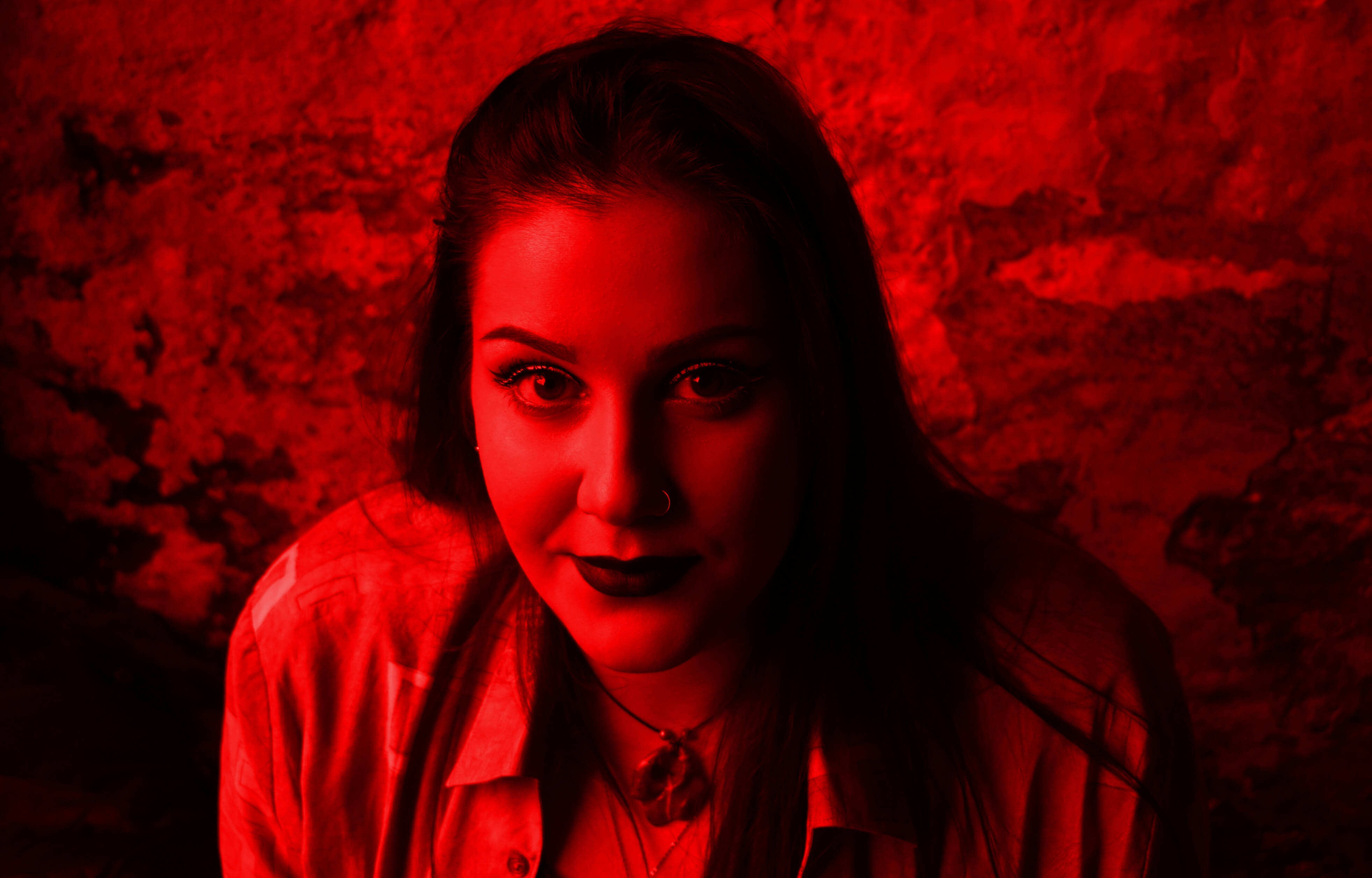 Portret Dragane Ognjenović u ateljeu